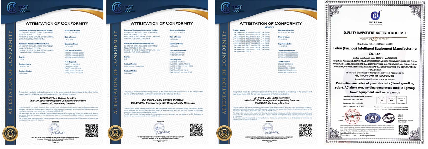 CE certification; Quality Certification
